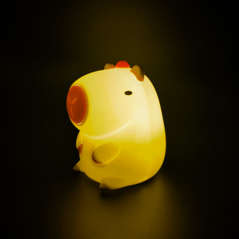 Lampara Nocturna LED cambia de color Capibara Frikytopia