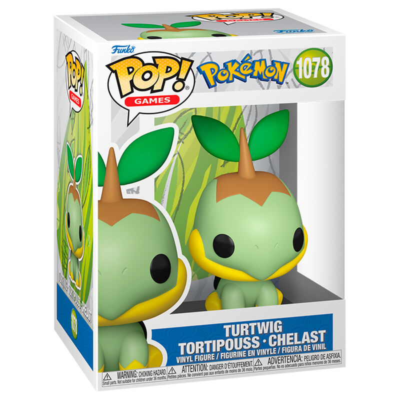 Pokemon POP! Games Vinyl Figura Turtwig 9 cm
