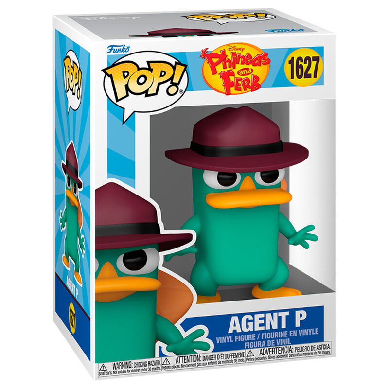 Phineas and Ferb Figura POP! Disney Vinyl Agent Perry 9 cm
