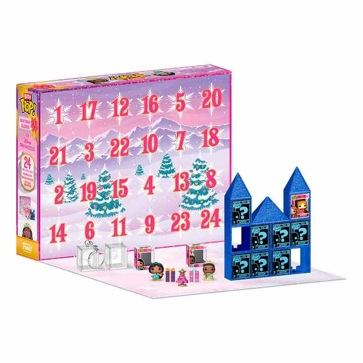 Bitty pop! calendario de adviento princesas disney