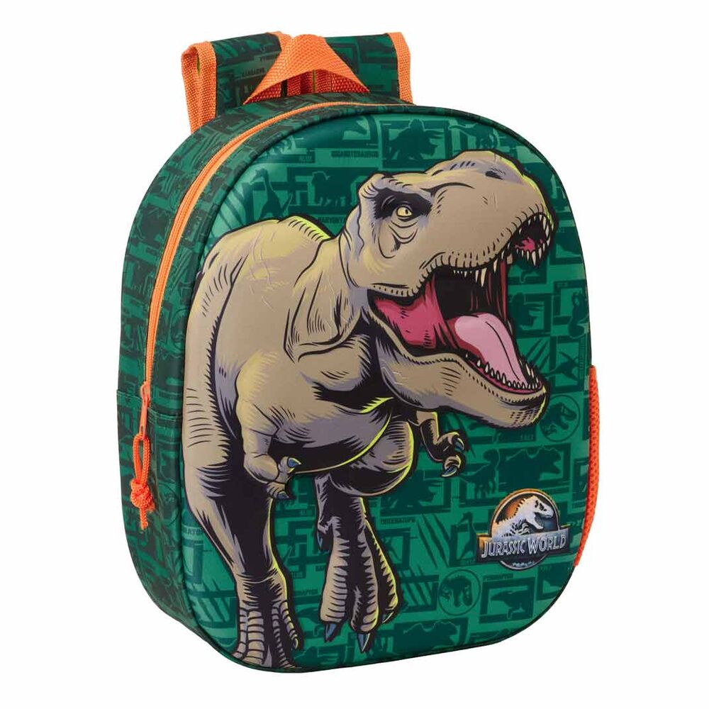 Mochila 3D Jurassic World 33cm Frikytopia