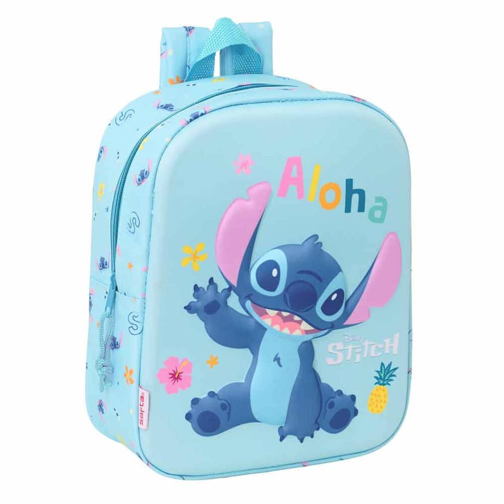 Mochila 3D Stitch Disney 27cm Frikytopia
