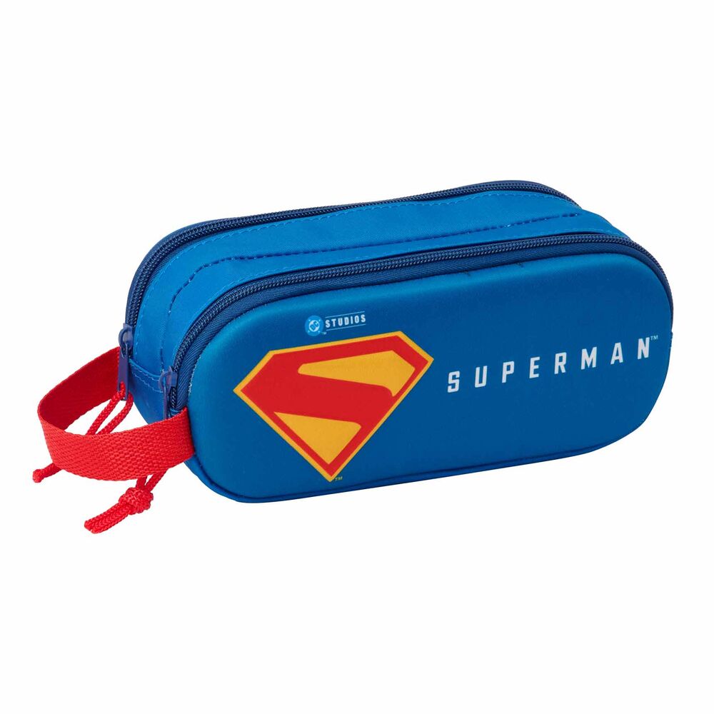 Portatodo 3D Superman DC Comics doble Frikytopia