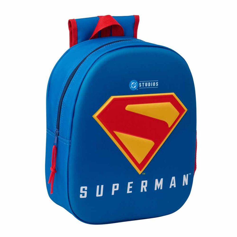 Mochila 3D Superman DC Comics 33cm Frikytopia