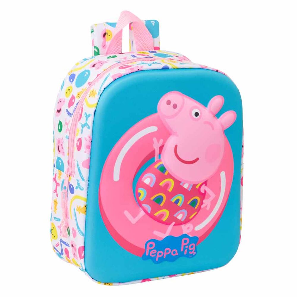 Mochila 3D Peppa Pig 27cm Frikytopia