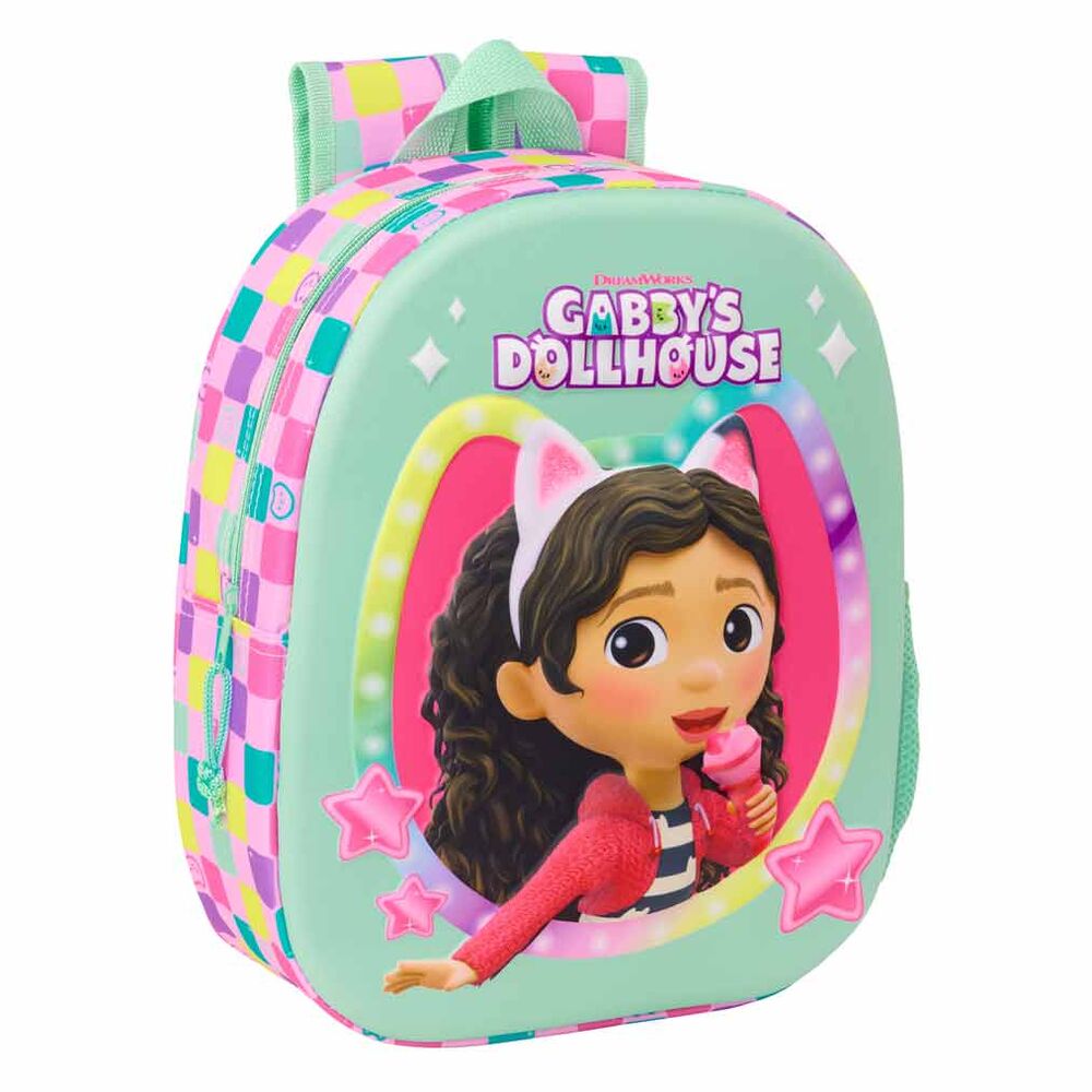 Mochila 3D La Casa de Muñecas de Gabby 33cm Frikytopia