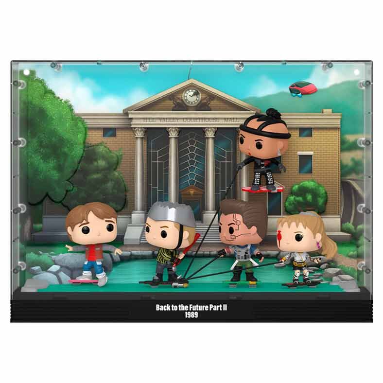 Regreso al futuro Pack de 5 POP Moments Deluxe Vinyl Figuras Hoverboard