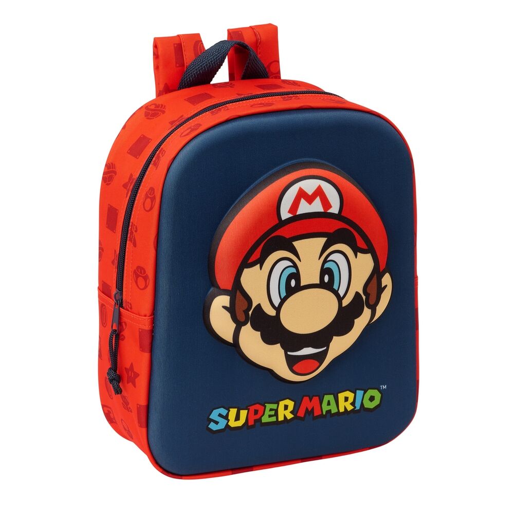 Mochila 3D Super Mario Bros 27cm Frikytopia
