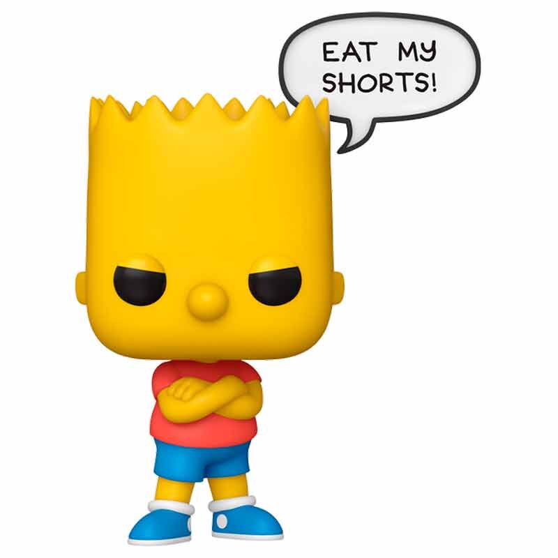 Funko pop! los simpsons bart eat my shorts!