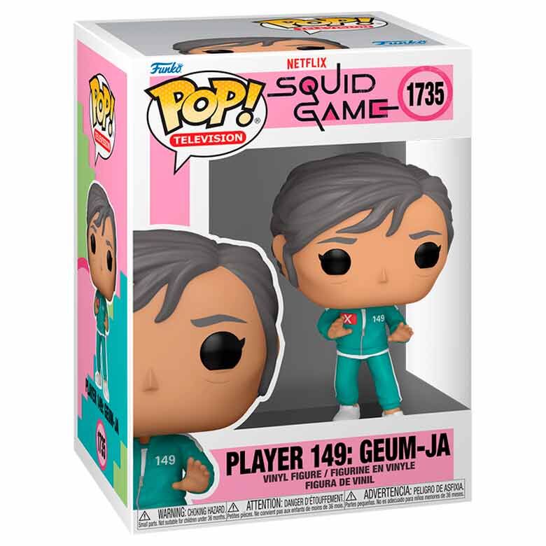 El Juego del Calamar Figura POP! Television Vinyl S3 Player 149: Geum-ja 9 cm