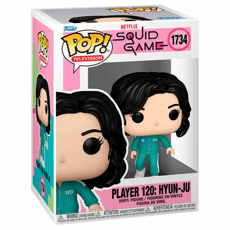 El Juego del Calamar Figura POP! Television Vinyl S3 Player 120: Hyun-ju 9 cm