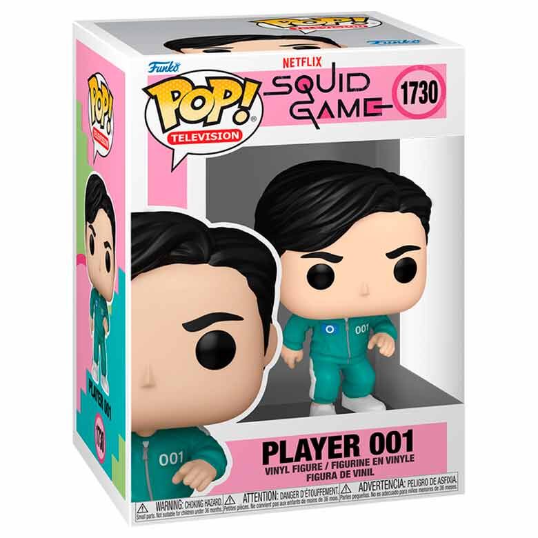 El Juego del Calamar Figura POP! Television Vinyl S3 Player 001 9 cm