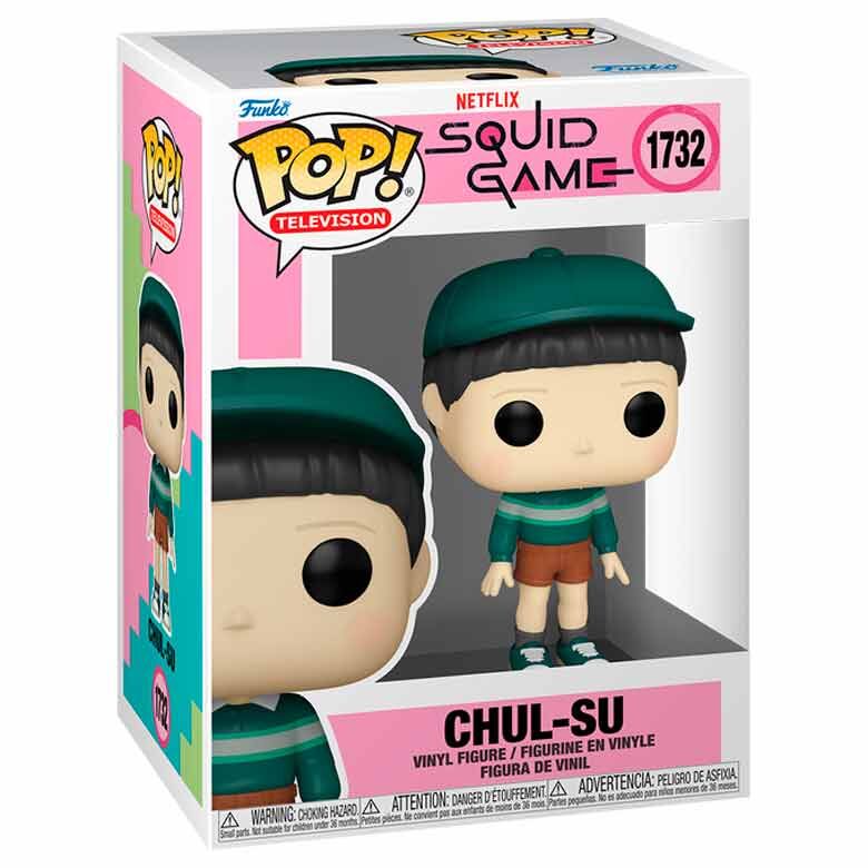 El Juego del Calamar Figura POP! Television Vinyl S3 Chul-su 9 cm