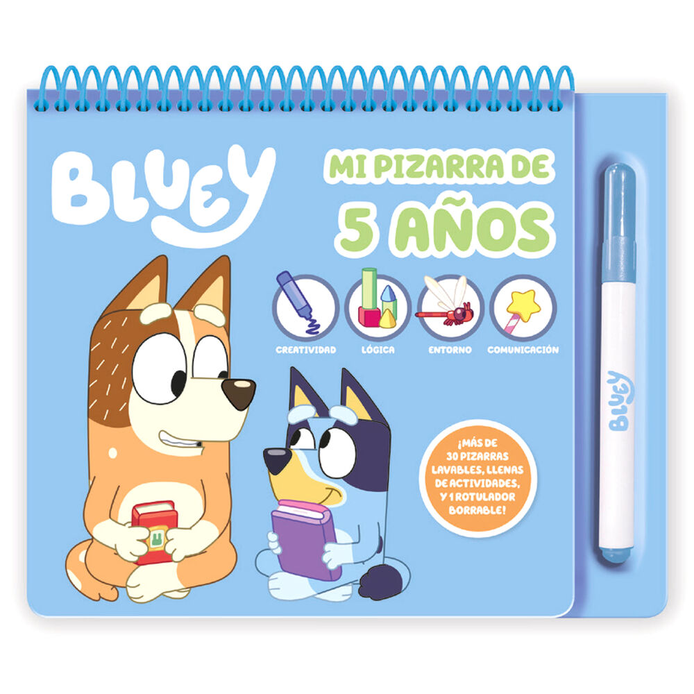 Mi Pizarra Actividades 5 Años Bluey español Frikytopia