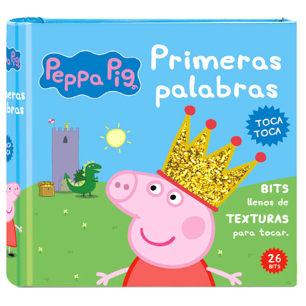 Bits Texturas Primeras Palabras Peppa Pig español Frikytopia