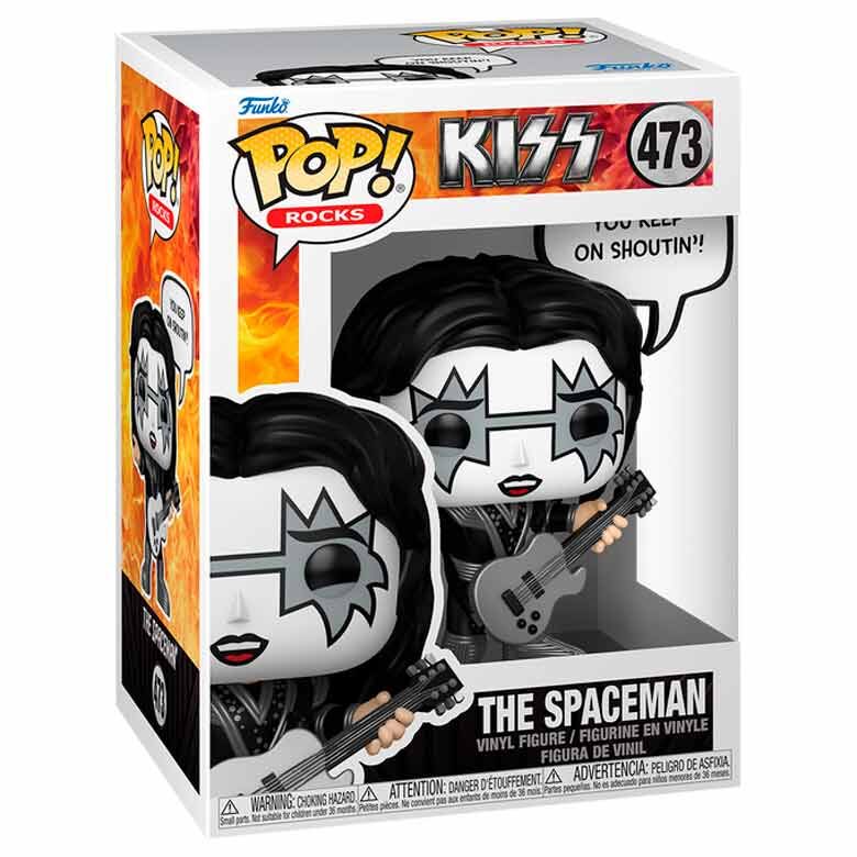 KISS POP! Sayings Vinyl Figura The Spaceman(R&R All Night) 9 cm