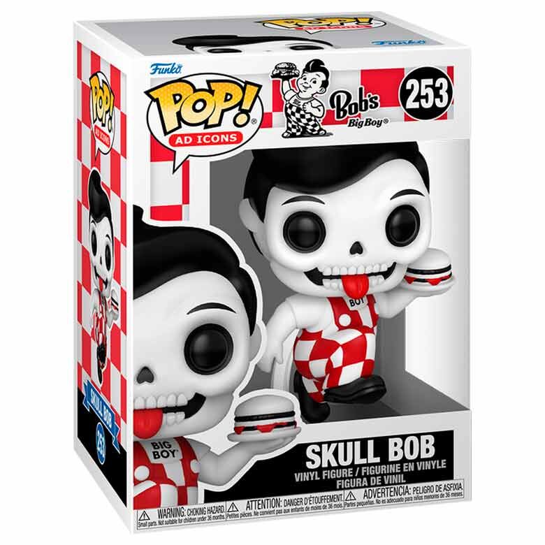 Bob's Big Boy POP! Ad Icons Vinyl Figura Skull Bob 9 cm