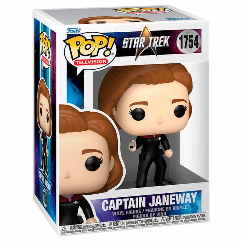 Star Trek Figura POP! TV Vinyl Capt. Janeway 9 cm