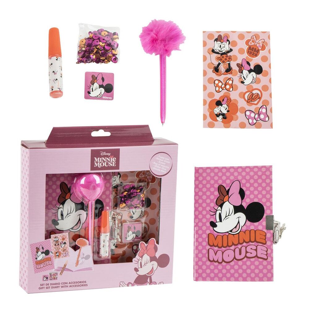 Set Diario Minnie Disney Frikytopia
