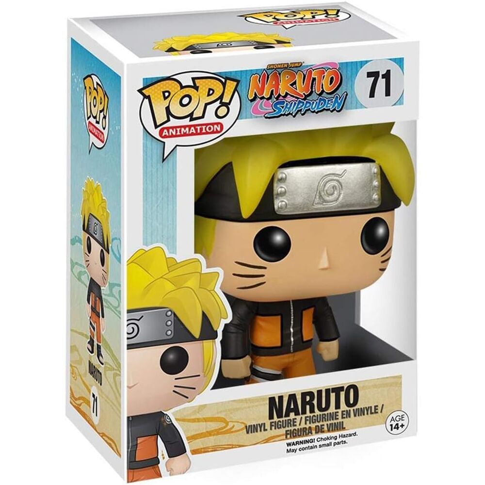Naruto Shippuden POP! Animation Vinyl Figura Naruto 9 cm