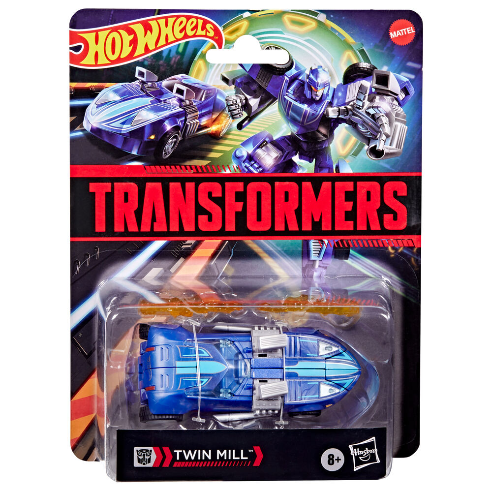 Coche Twin Mill Transformers Hot Wheels Frikytopia