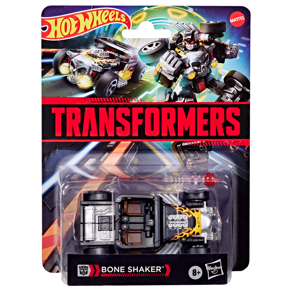 Coche Bone Shaker Transformers Hot Wheels Frikytopia