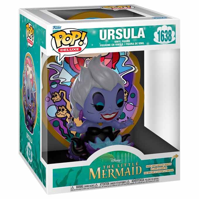 Disney POP! Deluxe Vinyl Figura Ursula(Glass) 9 cm