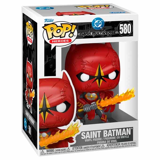 Funko pop dc dark multiverse saint batman