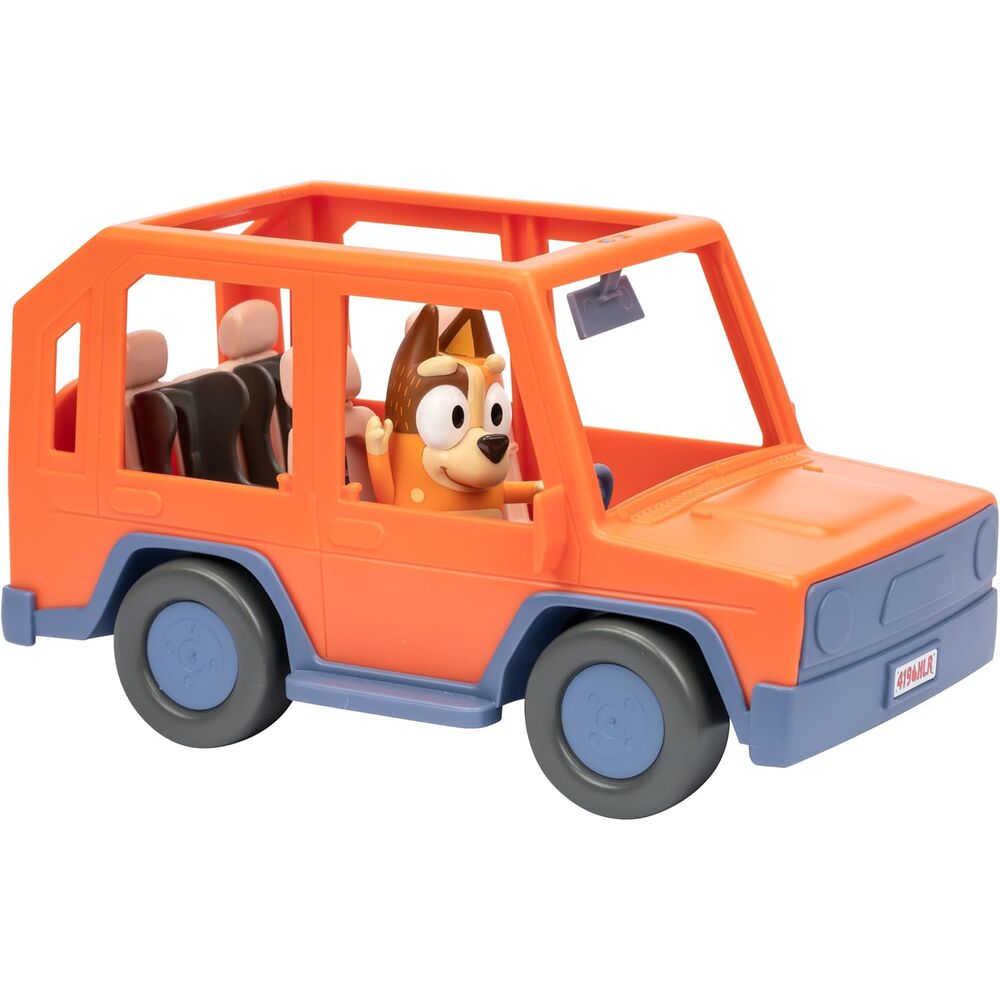 Bluey Pack de Figuras Heeler Family Road Trip