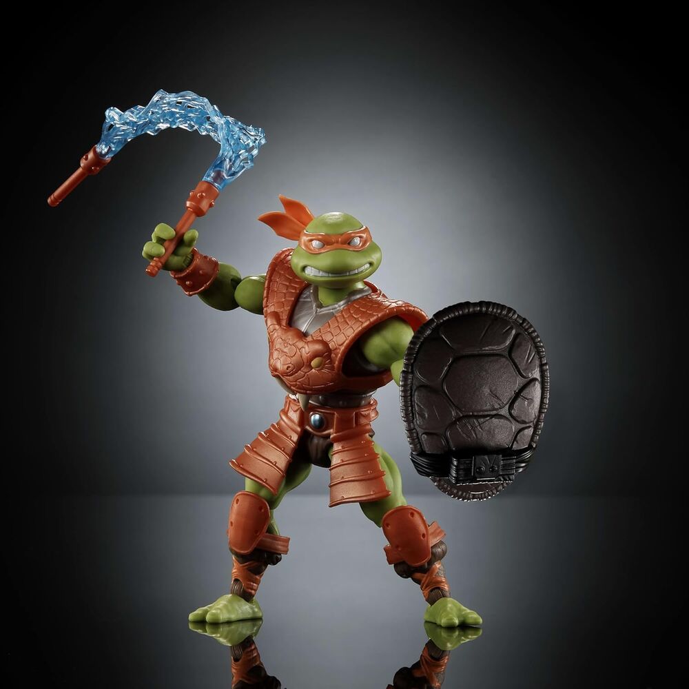MOTU x TMNT: Turtles of Grayskull Figura Michelangelo 14 cm