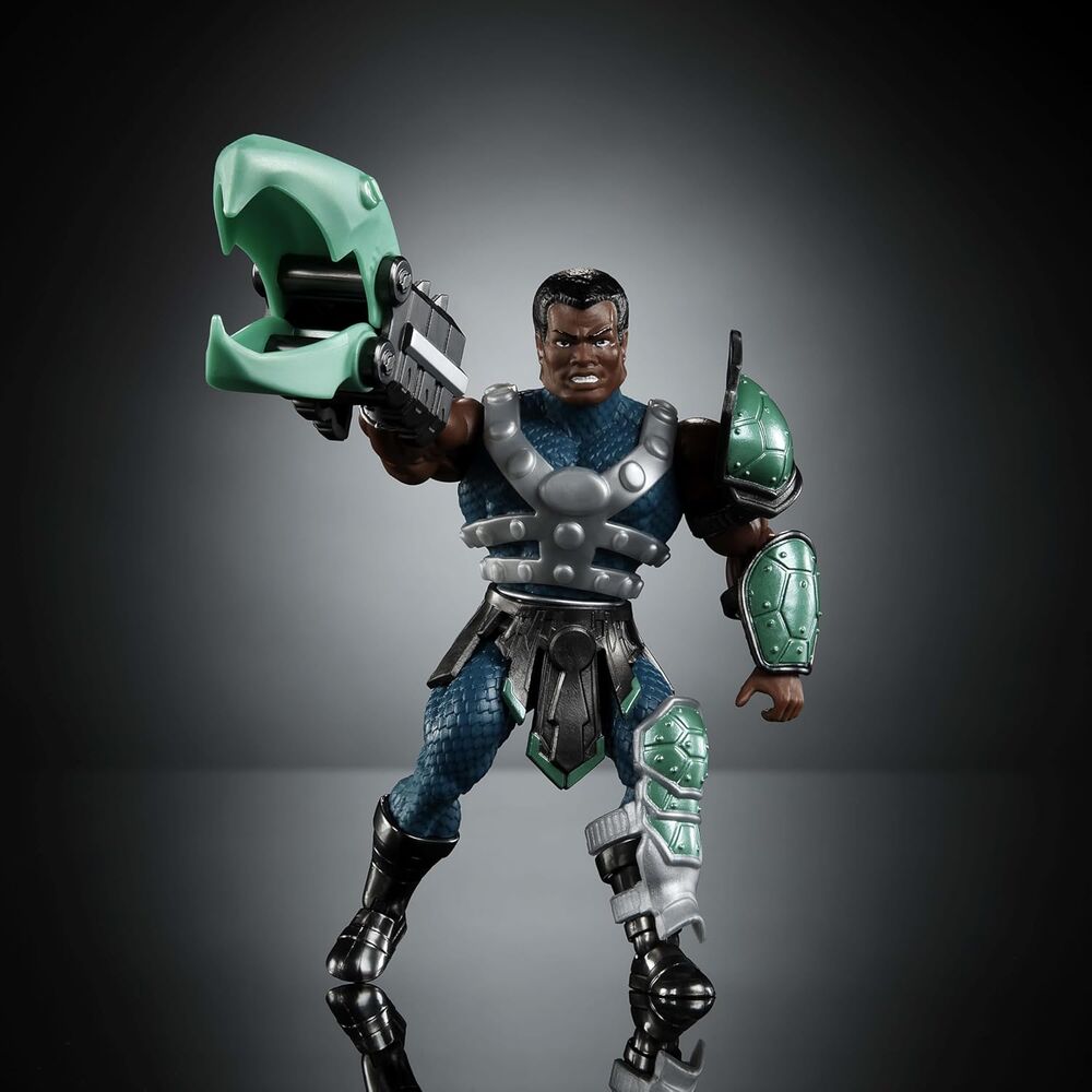 MOTU x TMNT: Turtles of Grayskull Figura Clamp Champ 14 cm