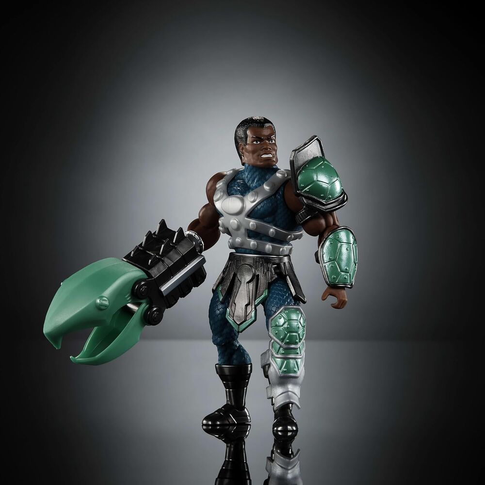 MOTU x TMNT: Turtles of Grayskull Figura Clamp Champ 14 cm