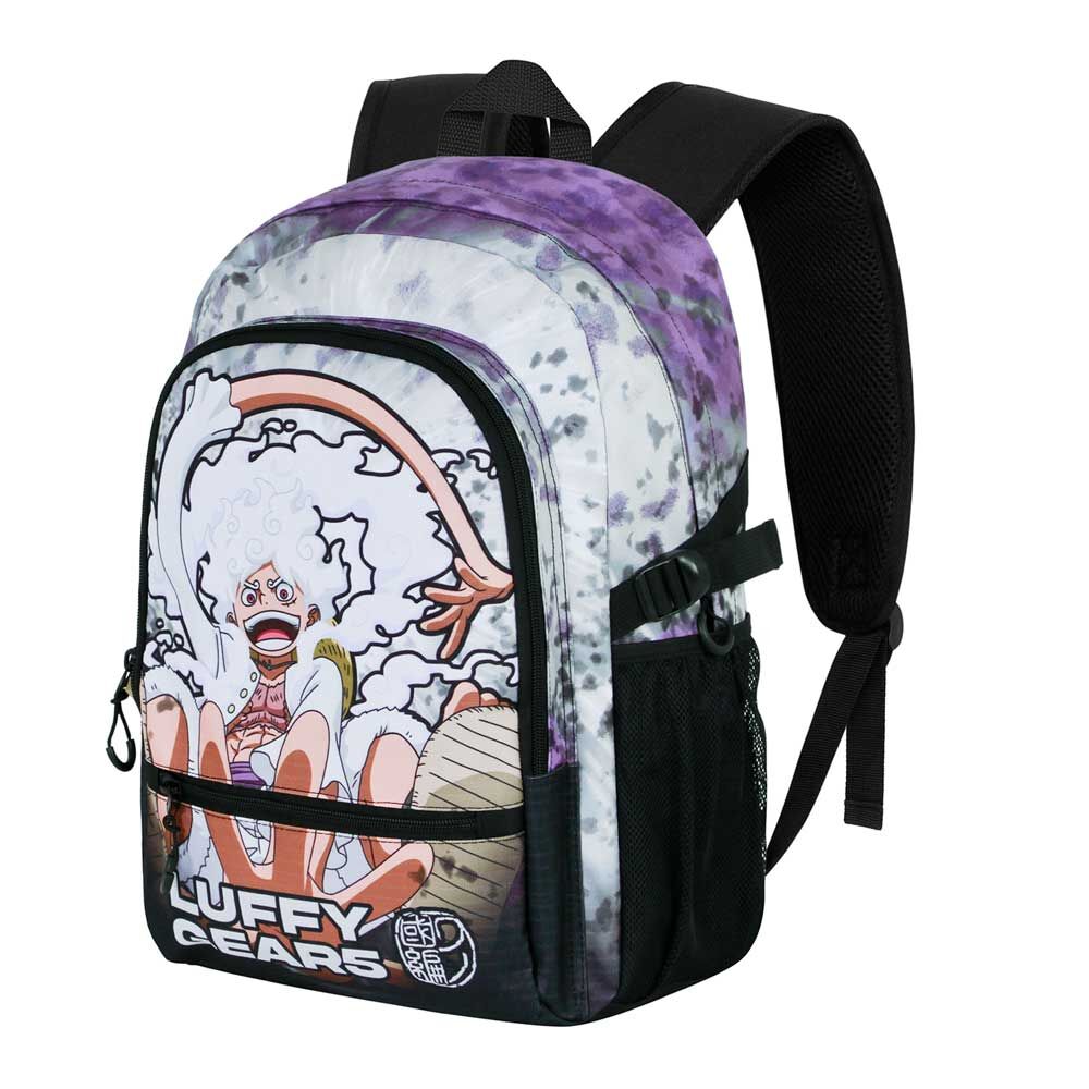 Mochila Luffy Gear 5 One Piece 44cm adaptable Frikytopia