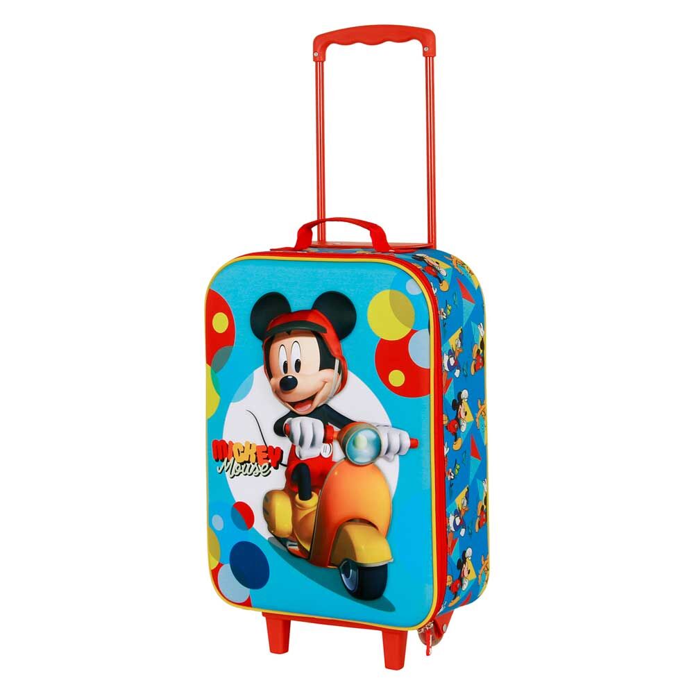 Maleta trolley 3D Scooter Mickey Disney 52cm Frikytopia