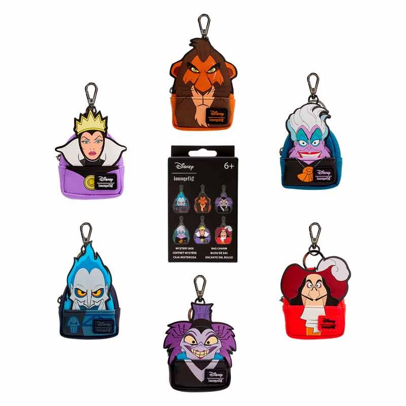 Disney by Loungefly Llavero Blind Box Villains Mini Backpack Surtido (15)
