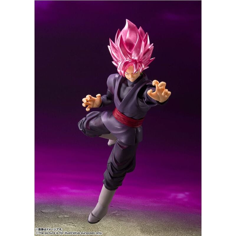 DRAGON BALL GOKU BLACK SUPER SAIYAN ROSE SHF REISSUE