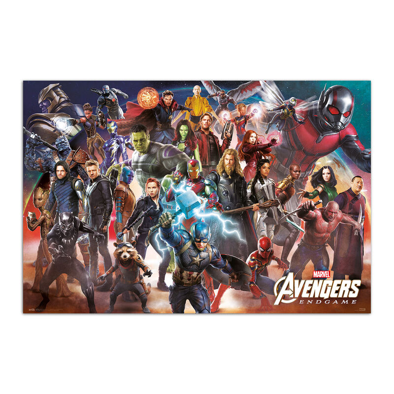 Poster Endgame Los Vengadores Avengers Marvel Frikytopia