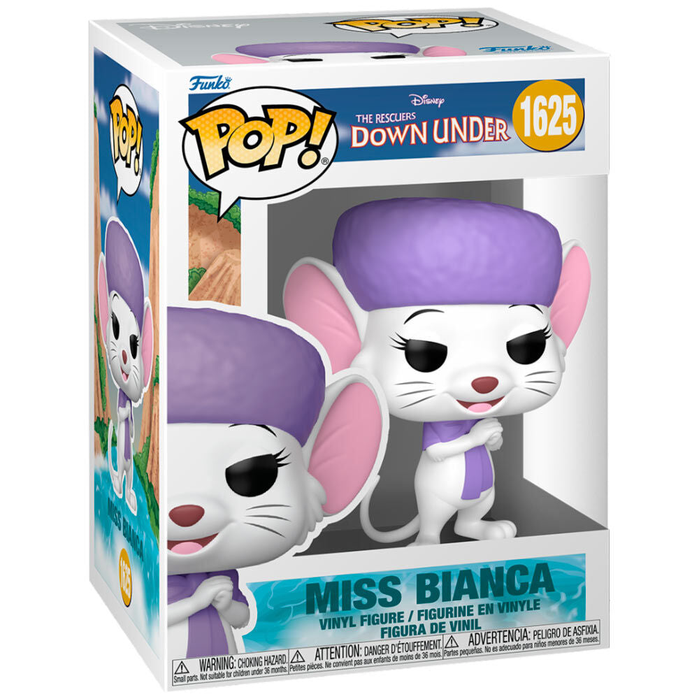 Bernardo y Bianca en Cangurolandia Figura POP! Disney Vinyl Miss Bianca 9 cm