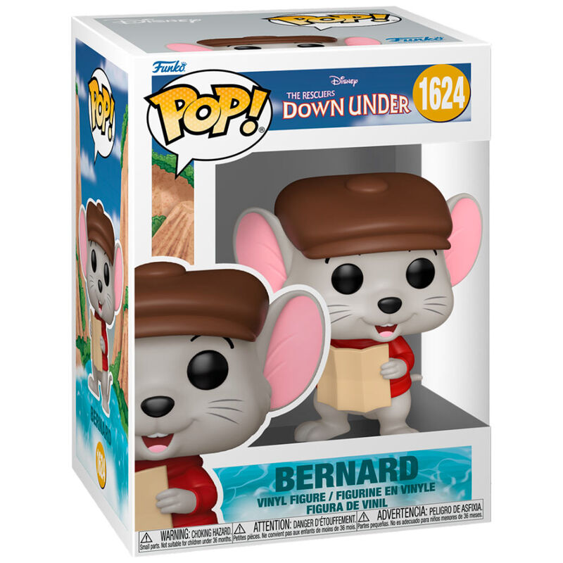 Bernardo y Bianca en Cangurolandia Figura POP! Disney Vinyl Bernard 9 cm