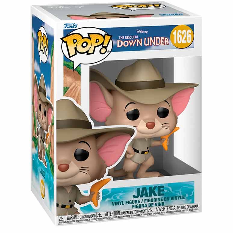 Bernardo y Bianca en Cangurolandia Figura POP! Disney Vinyl Jake 9 cm