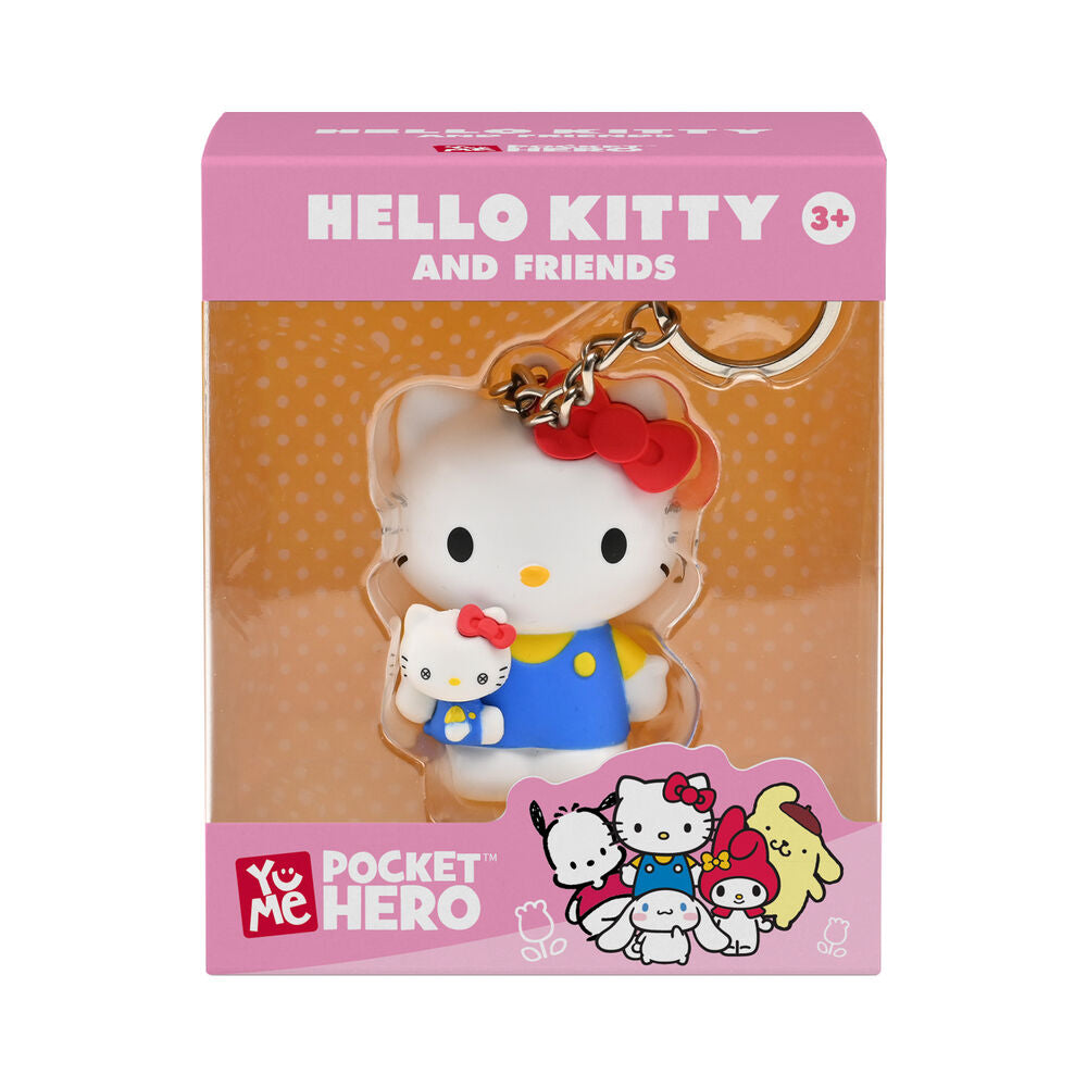 Sanrio Llaveros Pocket Hero Hello Kitty and Friends Expositor (12)