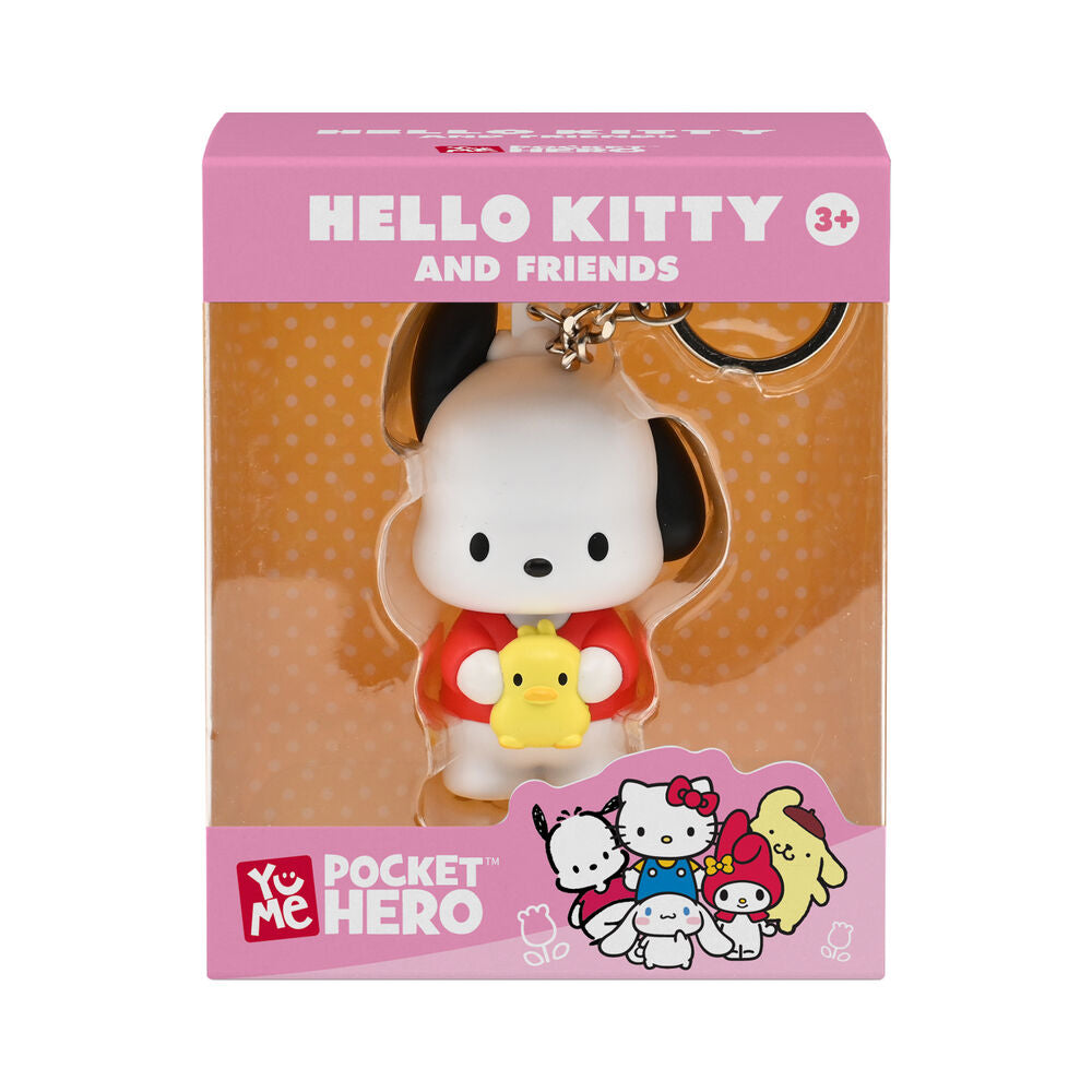 Sanrio Llaveros Pocket Hero Hello Kitty and Friends Expositor (12)