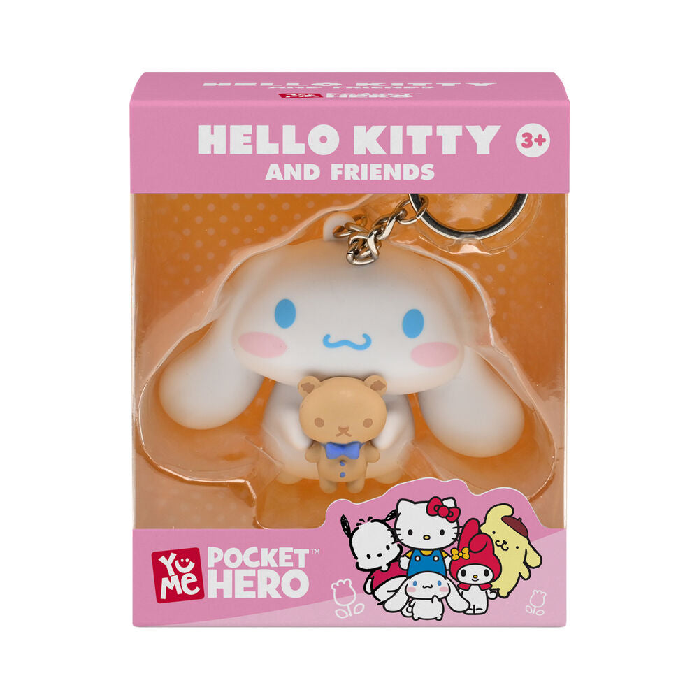 Sanrio Llaveros Pocket Hero Hello Kitty and Friends Expositor (12)