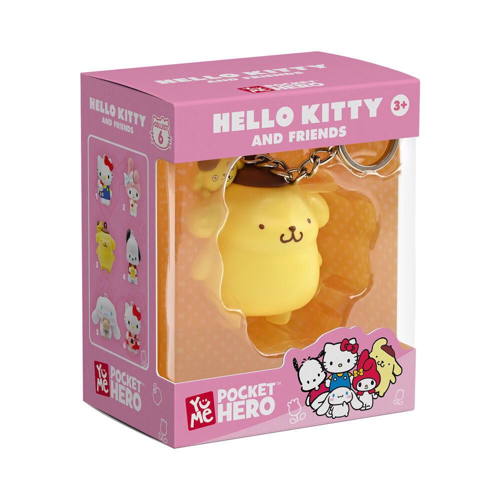 Sanrio Llaveros Pocket Hero Hello Kitty and Friends Expositor (12)
