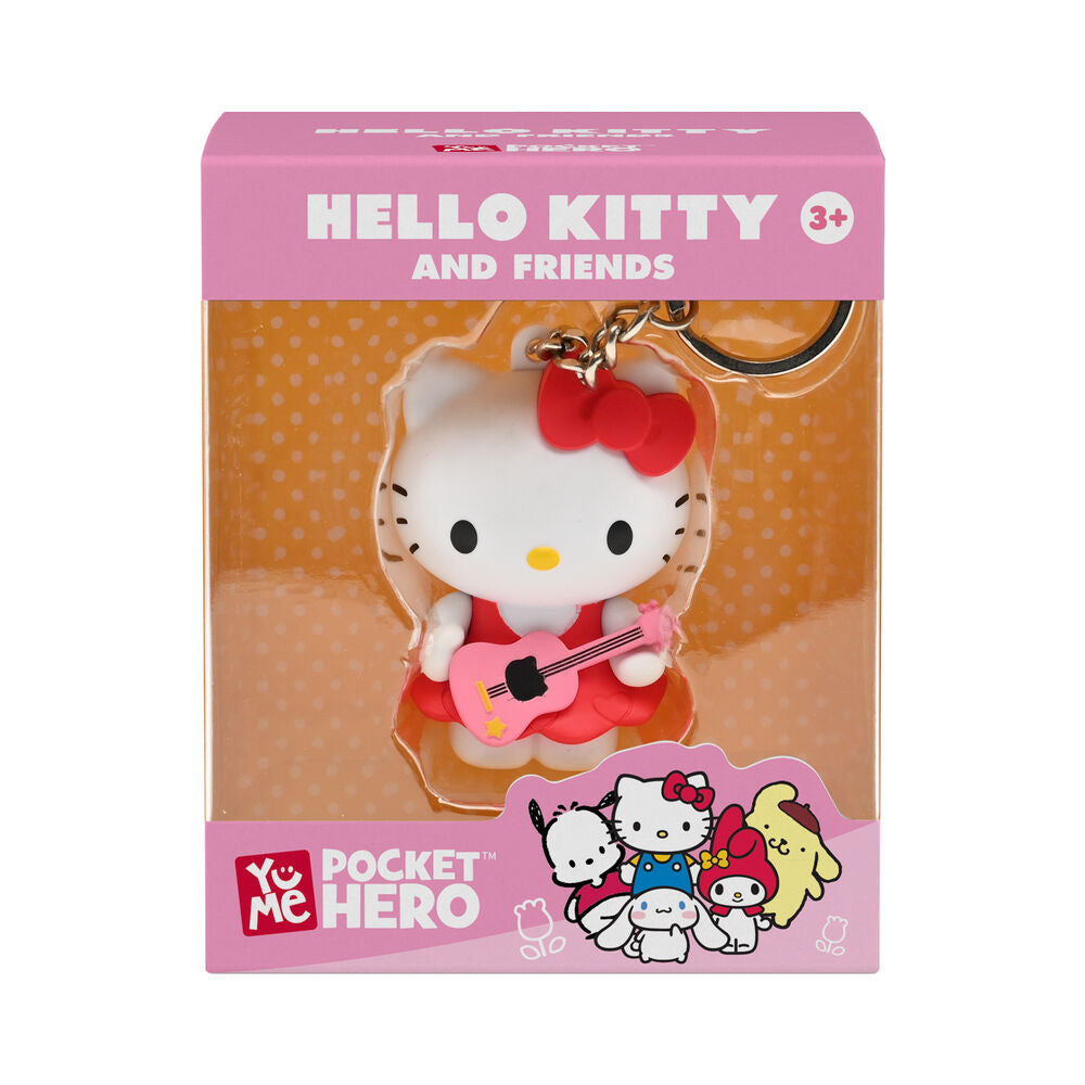 Sanrio Llaveros Pocket Hero Hello Kitty and Friends Expositor (12)