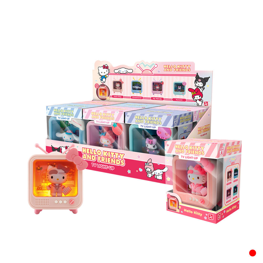 Sanrio Figuras mini Bedside Light TV Series Hello Kitty and Friends 8 cm Expositor (8)