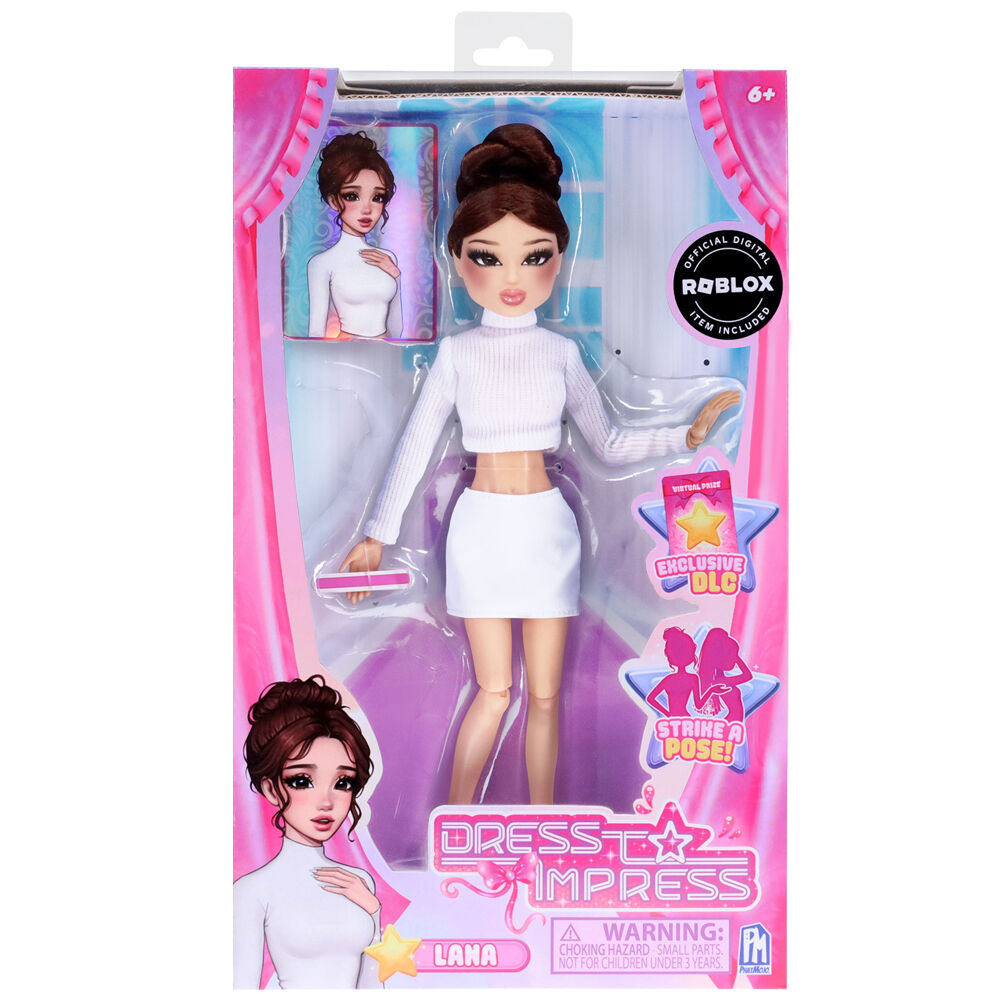 Muñeca Lana Fashion Doll Dress to Impress Frikytopia