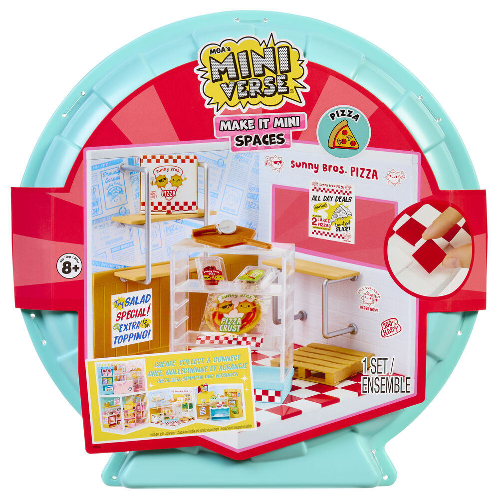 Playset Miniverse Make It Mini Spaces Pizzeria