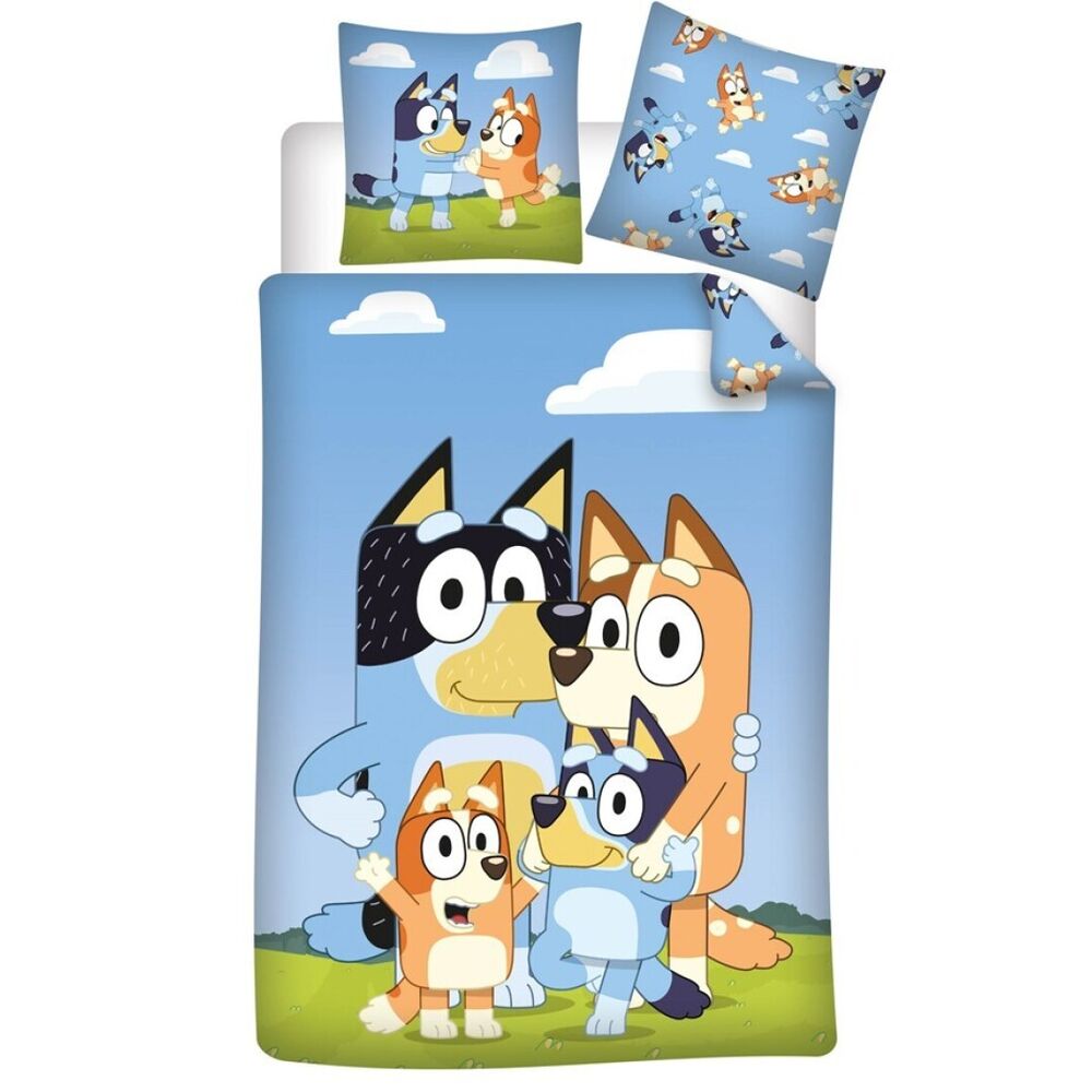Funda nordica Bluey cama 90cm policotton Frikytopia