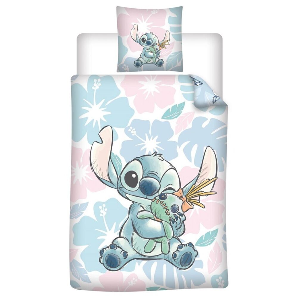 Funda nordica Stitch Disney cama 90cm policotton Frikytopia